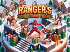 Spel Power Rangers Christmas run aanlyn