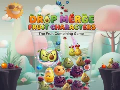 Spel Drop Merge Fruit Characters aanlyn