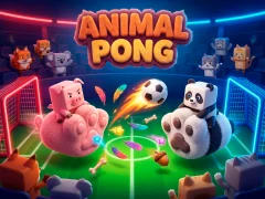 Spel Animal Paws Pong aanlyn