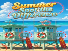 Spel Summer Spot the Differense aanlyn