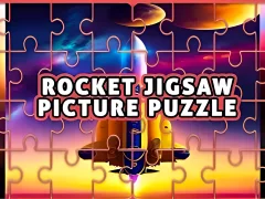 Spel Rocket Jigsaw Picture Puzzle aanlyn