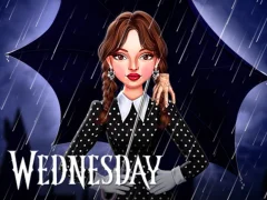 Spel Celebrity Wednesday Addams Style aanlyn