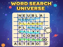 Spel Word Search: Universe aanlyn