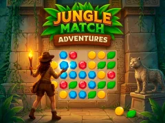 Spel Jungle Match Adventures aanlyn