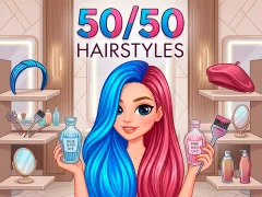 Spel 50/50 Hairstyles aanlyn