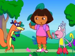Spel Dora The explorer  Crocodile Lake aanlyn