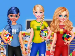 Spel BFF Princess Vote For  FIFA 2018 Quarter Finals aanlyn