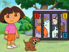 Spel Dora The explorer Dora's Puppy Adventure aanlyn