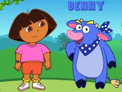 Spel Dora's Meet My Friends aanlyn