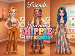 Spel Friends Hippie Trends aanlyn