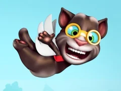 Spel Flappy Talking Tom aanlyn