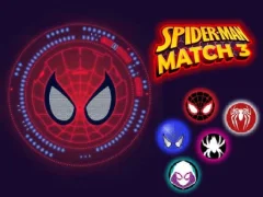 Spel Spider-man Match 3 aanlyn