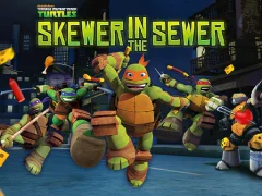 Spel Teenage Mutant Ninja Turtles: Skewer in the Sewer aanlyn