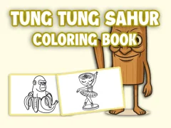 Spel Tung Tung Sahur Coloring Book aanlyn