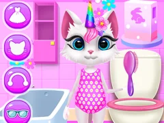 Spel Kitty Unicorn Daily Care aanlyn