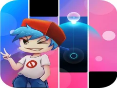 Spel Friday night funkin Piano Tiles aanlyn