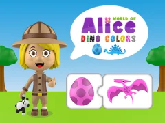 Spel World of Alice Dino Colors aanlyn