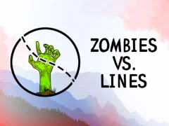 Spel Zombies VS. Lines aanlyn
