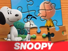 Spel Snoopy Jigsaw Puzzle aanlyn