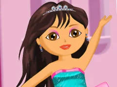 Spel Dora Ballerina Dressup aanlyn