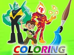 Spel Ben 10 Coloring aanlyn