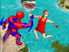 Spel Superhero Police Speed Hero Rescue Mission aanlyn