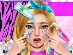 Spel Pimple Treatment Makeover Salon aanlyn
