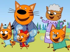 Spel Cat Family Educational Games aanlyn