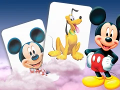 Spel Mickey Mouse Memory Card Match aanlyn
