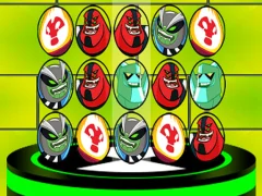 Spel Ben 10 Match 3 Aliens aanlyn