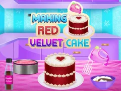 Spel Making Red Velvet Cake aanlyn