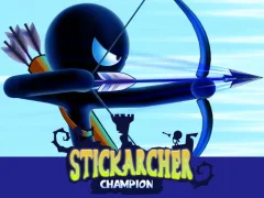 Spel Stick Archer Champion aanlyn