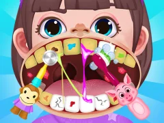 Spel Baby Hospital Dentist Caring aanlyn