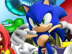 Spel Sonic Memory aanlyn