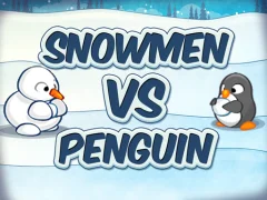 Spel Snowmen vs Penguin aanlyn