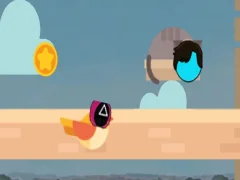 Spel Squid Bird Jump 2D aanlyn