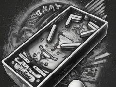 Spel Pinball Black N White aanlyn