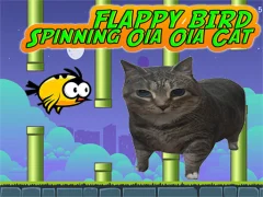 Spel Flappy Bird Spinning oia oia Cat aanlyn