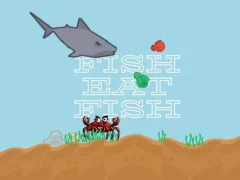 Spel Fish eat fish 2 player aanlyn