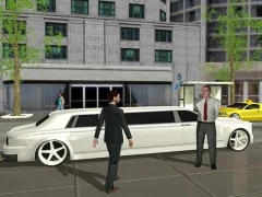 Spel Limo Taxi Driving Simulator: Limousine Car Games aanlyn