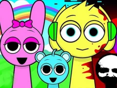 Spel Sprunki X Granny Incredibox aanlyn