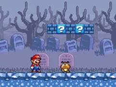 Spel Super Mario Bros Star Scramble 2 Ghost island aanlyn