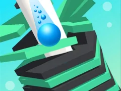 Spel Stack Bounce Online aanlyn