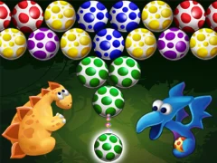 Spel Dino Eggs Bubble Shooter aanlyn