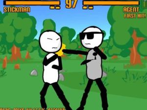 Spel Stickman Gun- Minder gevegte aanlyn
