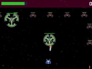 Spel Retro Space War aanlyn