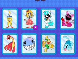 Spel Meng monsters: prettige samesmelting  aanlyn