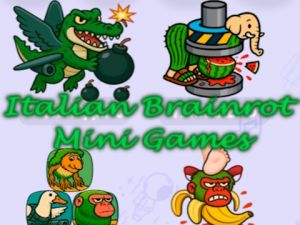 Spel Italiaanse Brainrot Mini -speletjies  aanlyn