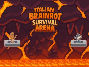 Spel Italiaanse Brainrot Survival Arena aanlyn