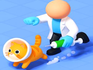 Spel Diersdokter Simulator: ledig aanlyn